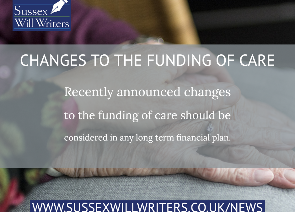 changes care funding uk